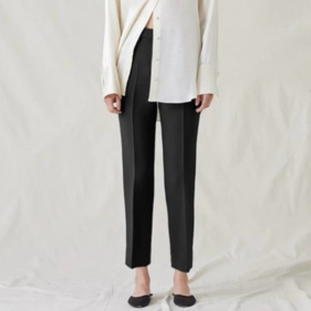 Attersee The Straight Leg Pants Midnight/Black Size 00